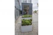 Weatherproof Powder Coated Trapezoid Planters