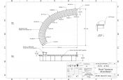 Curved benching for metal planter