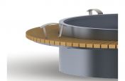 Bespoke planters with formed arm rests