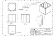 lead tree planters CAD design