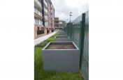 Steel Planters - Interpon 610 - Bismuth - MX302L