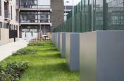 Weatherproof Steel Planters With Powder Coating