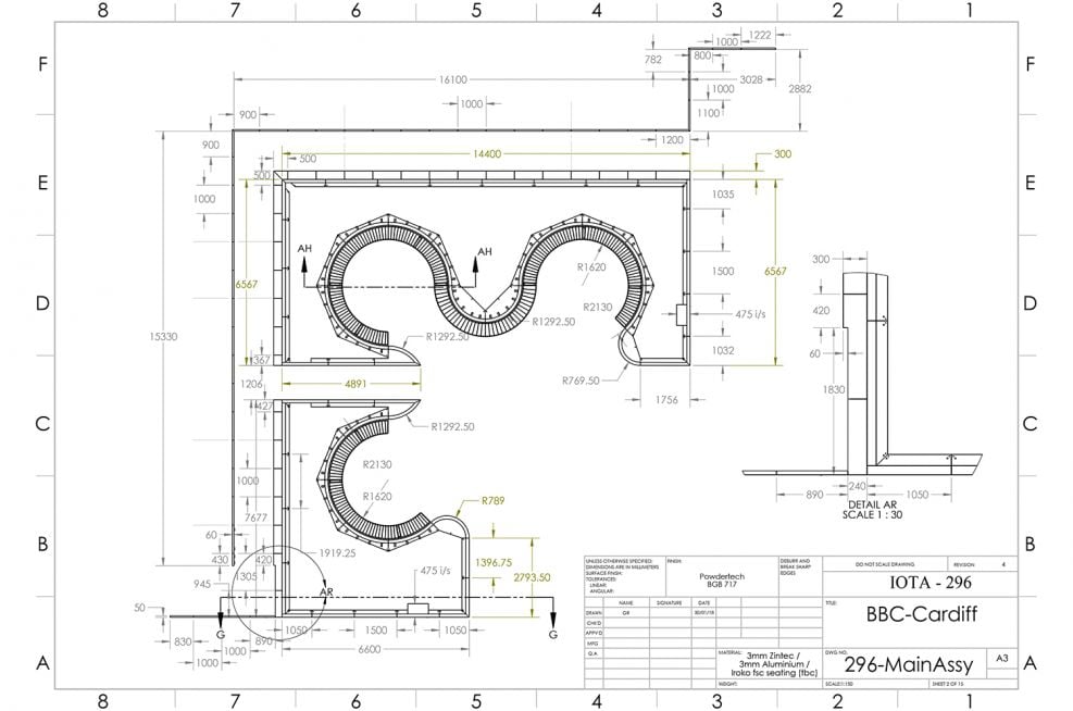Bespoke Planter and Bench CAD Design