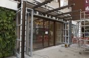 Bespoke Metalwork for Hotel Entrance