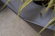 Zintec Steel Planters Close-up