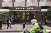 Bedford Hotel Glass Canopy Installation