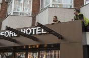 Bespoke Metalwork for Hotel Canopy