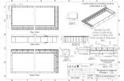 Open bottom planting perimeter benching CAD