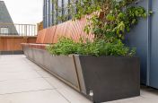 Custom seating with integrated LED lighting