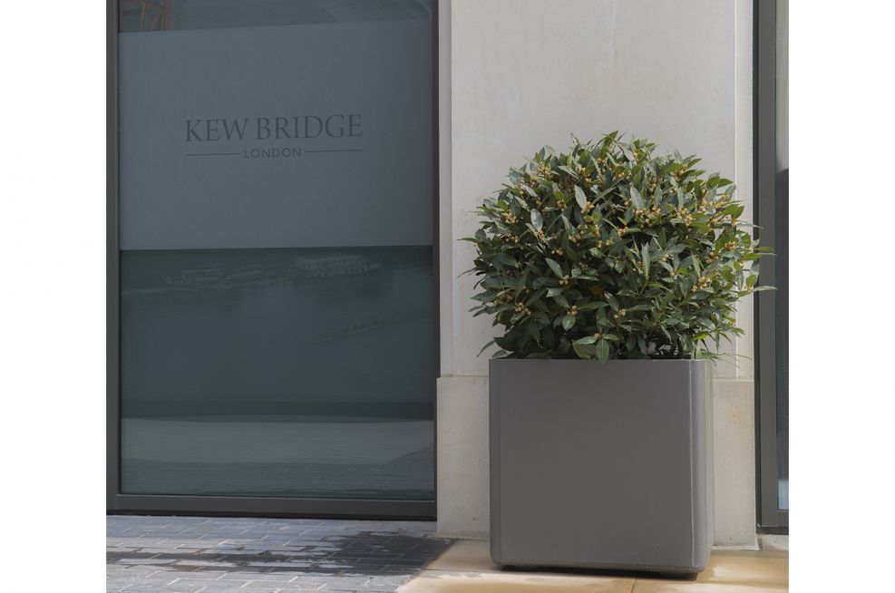 Elegant Boulevard planters Made From Fibre Reinforced Cement