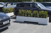 Polyester Powder Coated Stainless Steel Planters