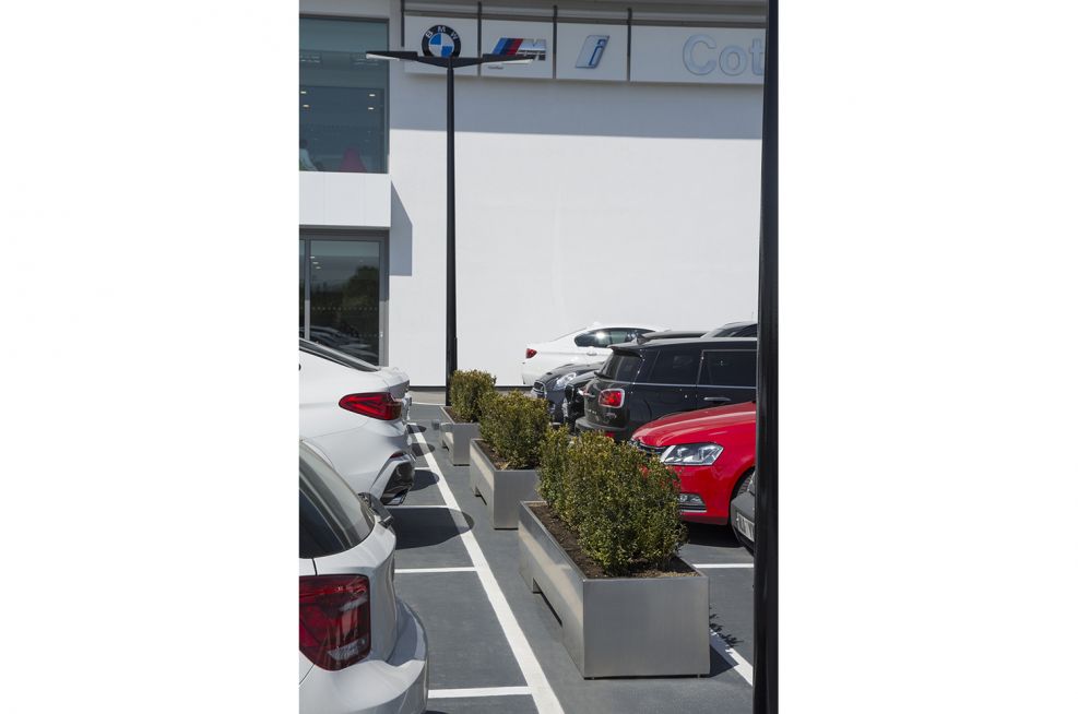 Thick Stainless Steel Bespoke Planters