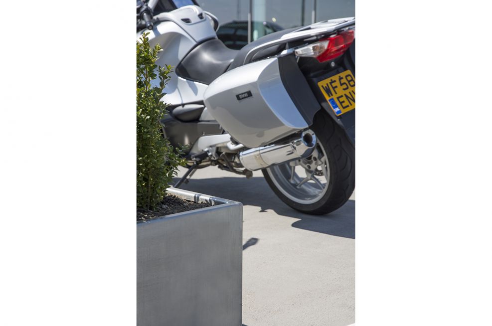 Zintec Steel, Polyester Powder Coated to RAL 9016