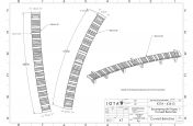 Curved standalone benching CAD