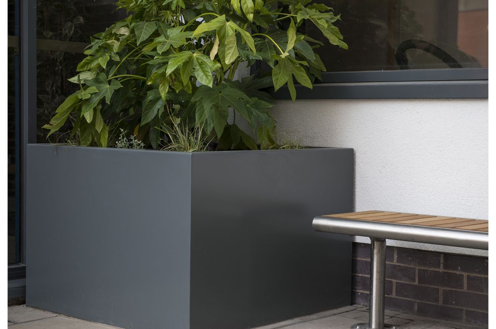 Trough Planters Stainless Steel and Powder Coated