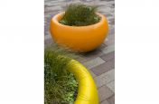 Custom Coloured FRC Street Planters