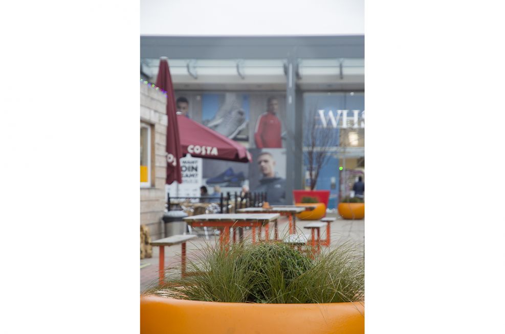 Steel External Planters In Custom Colours