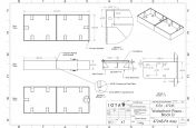 Bespoke rectangular planter CAD