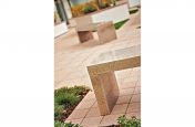 Benches Made From Granite Commissioned For Castle Quay Jersey