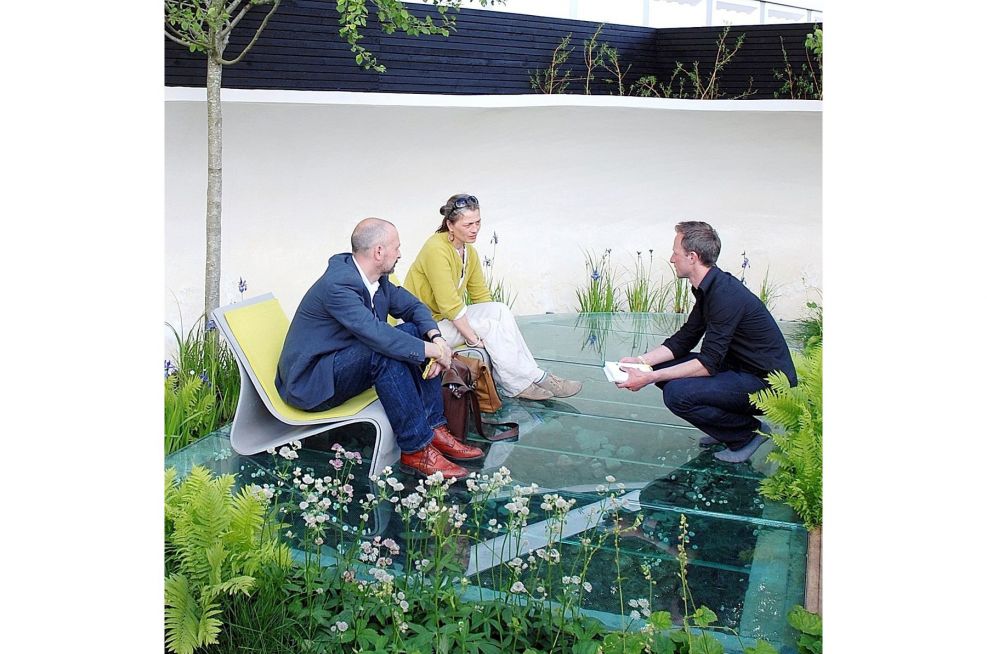 The Designer Of the Witan Wisdom Garden, Nicholas Dexter