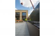 L-shaped Stainless Steel Planter Made From Stainless Steel