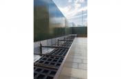 Large External Stainless Steel Planter