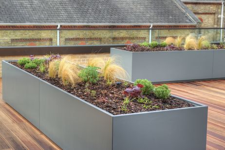 Powder Coated Stainless Steel Planters