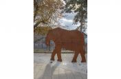 Corten Steel Planters Commissioned by Colchester Town Centre