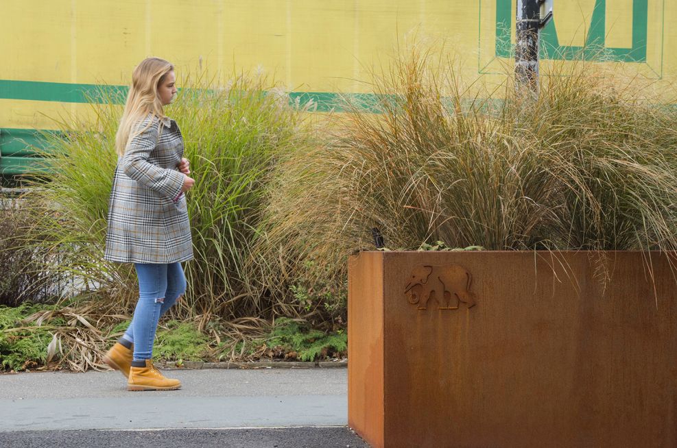 Durable and Long Lasting Steel Planters Colchester Town Centre