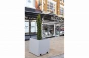 Custom tree planters for town centre