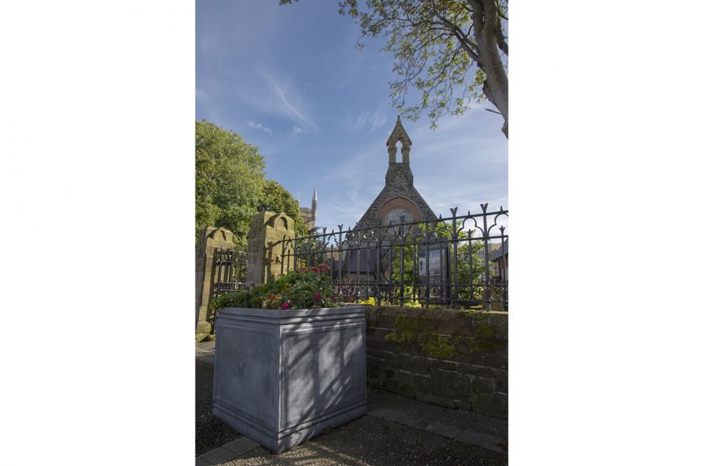 Bespoke Lead Planters for Derry City and Strabane District Council