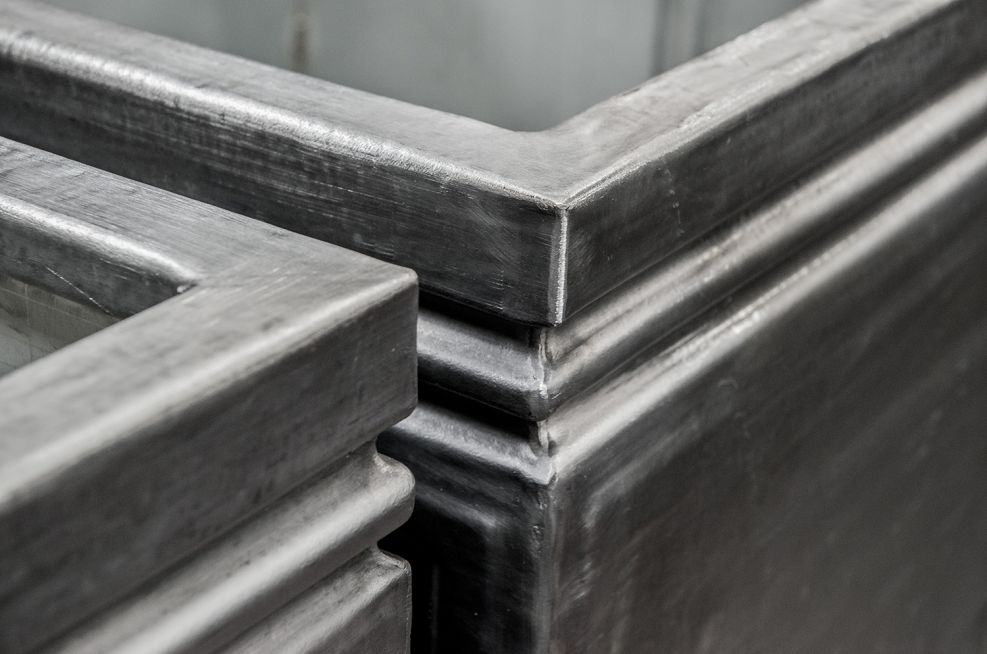Bespoke Lead Planters for Derry City and Strabane District Council