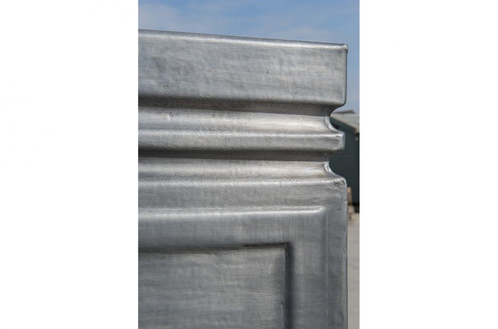 Grey Lead Planters Created For The Council Grounds