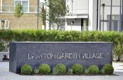 Drayton Garden Village Granite Planters