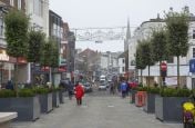 Bespoke Granite Tree Planters For Dudley Town Centre