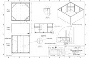 Extra large tree planter CAD design