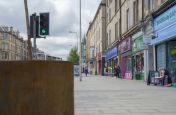 Corten Steel Planters Commissioned by  Edinburgh City Council