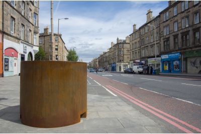 3.0mm Thick Corten Steel Planters For Edinburgh City Council