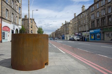 3.0mm Thick Corten Steel Planters For Edinburgh City Council