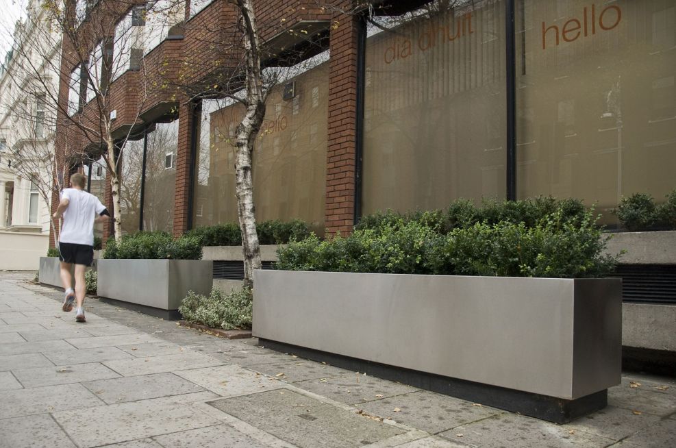 Stainless Steel Trough planters 1.5mm Thick