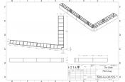 CAD design for timber-clad steel planters