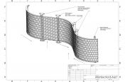 Expanded mesh metalwork CAD