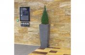 Extra Large Granite Tall Tapered Planter