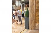 Granite Planters For A Shopping Mall Outlet