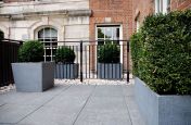 Granite Stone Trough Planters With A Honed Finish