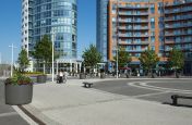 Boulevard planters at Gunwharf Quays Supplied By IOTA