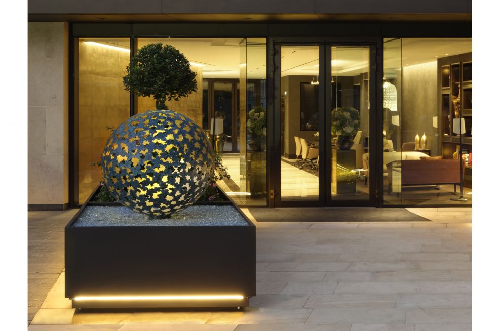 Steel Planters Made From Zintec Steel