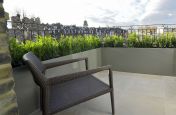 Garden Terrace Powder Coated Planters