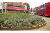 Corten Steel Street Planters