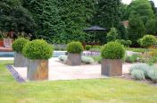 Square Planters In Large Size Made From Slate